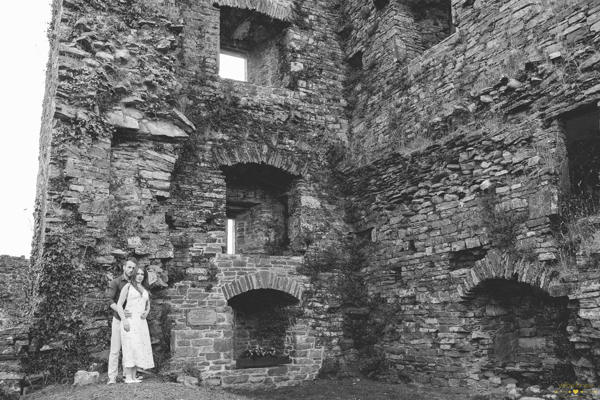 castle engagement photo shoot cork ireland