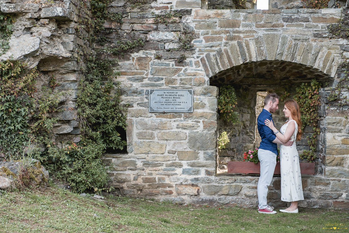 castle engagement photo shoot cork ireland