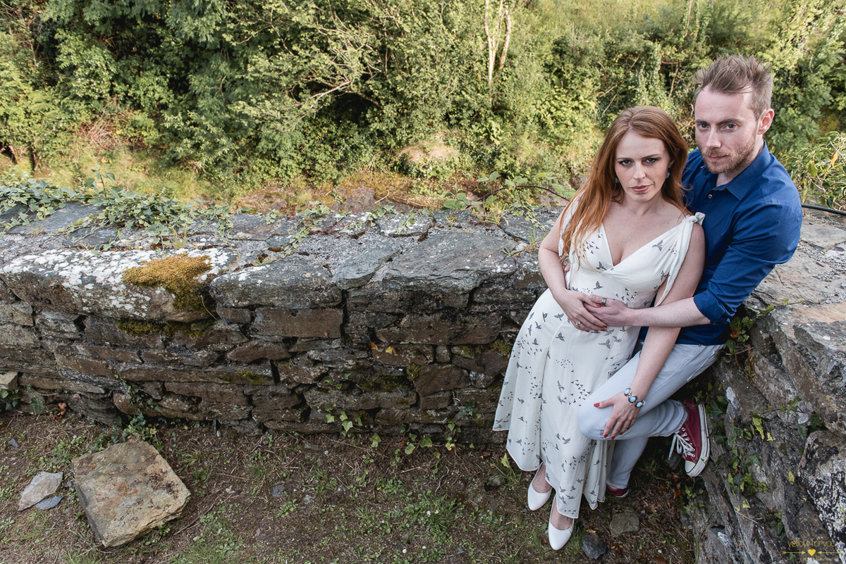 castle castle engagement photo shoot cork ireland