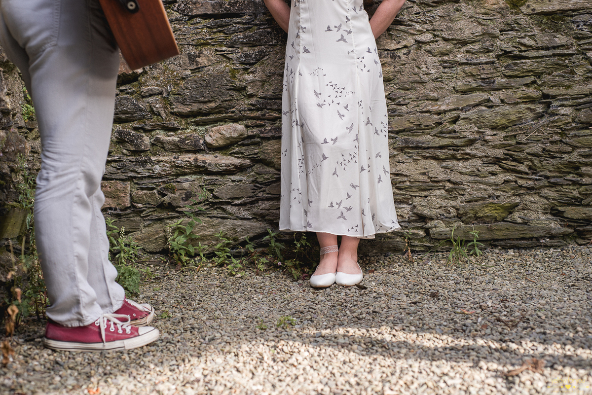 shoes bride castle engagement photo shoot cork ireland