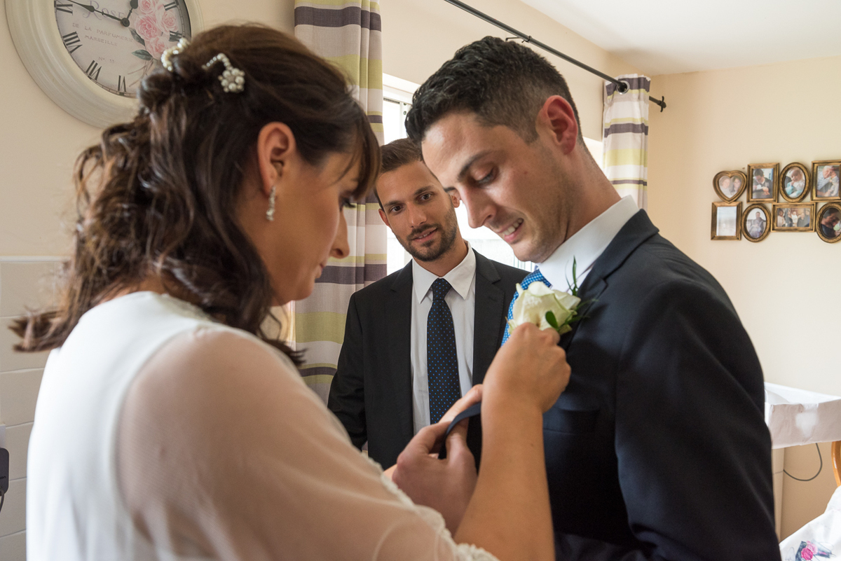 brother's bride makeup wedding dress bride cork ireland europe intimate creative small wedding creative photography