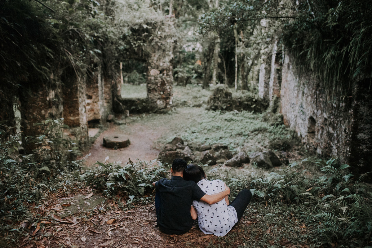 pre casamento ruinas da lagoinha