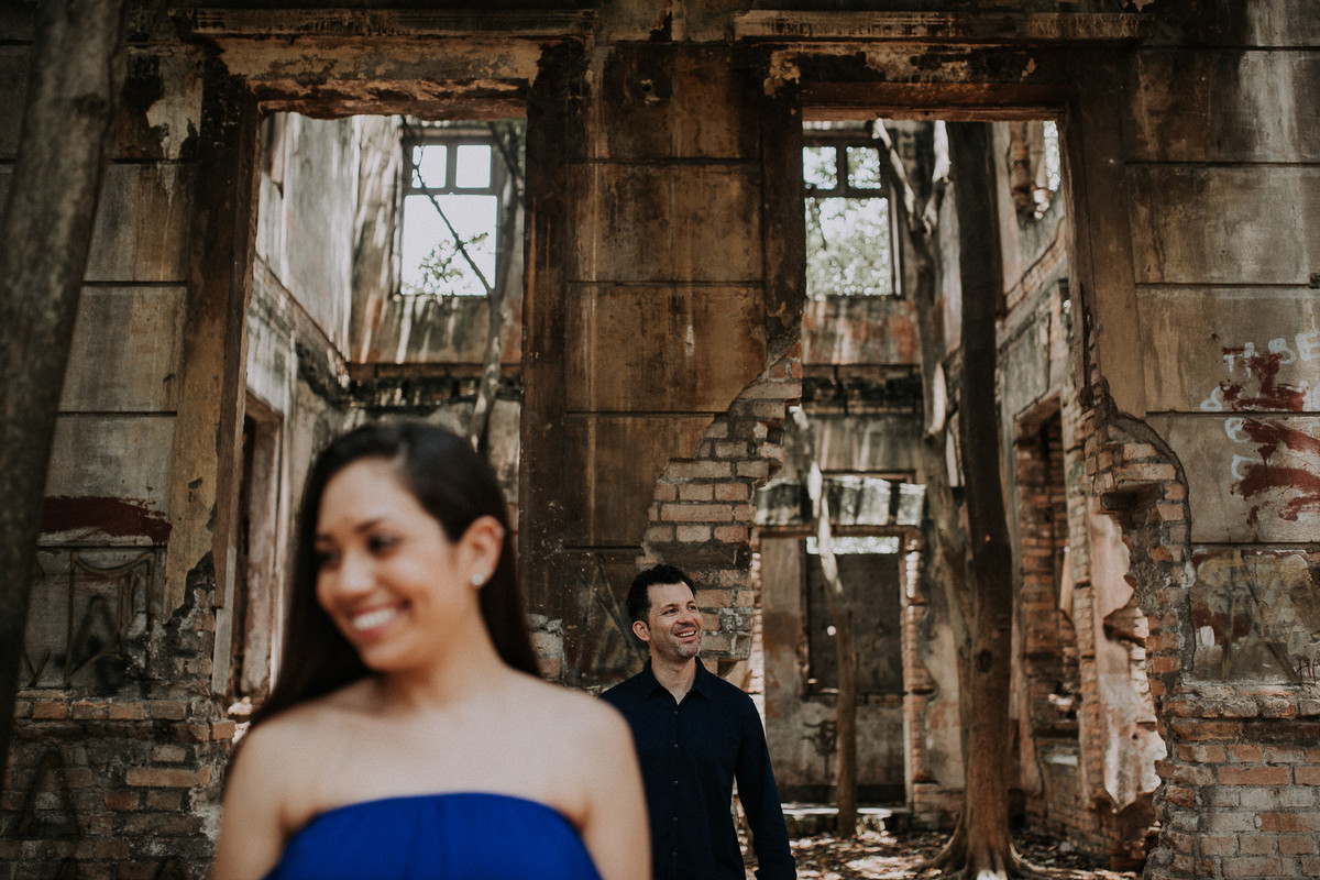 ensaio local abandonado