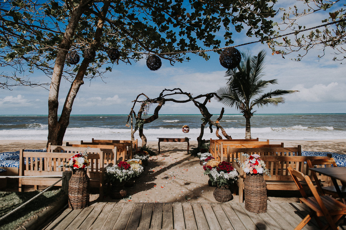 casamento em caraíva