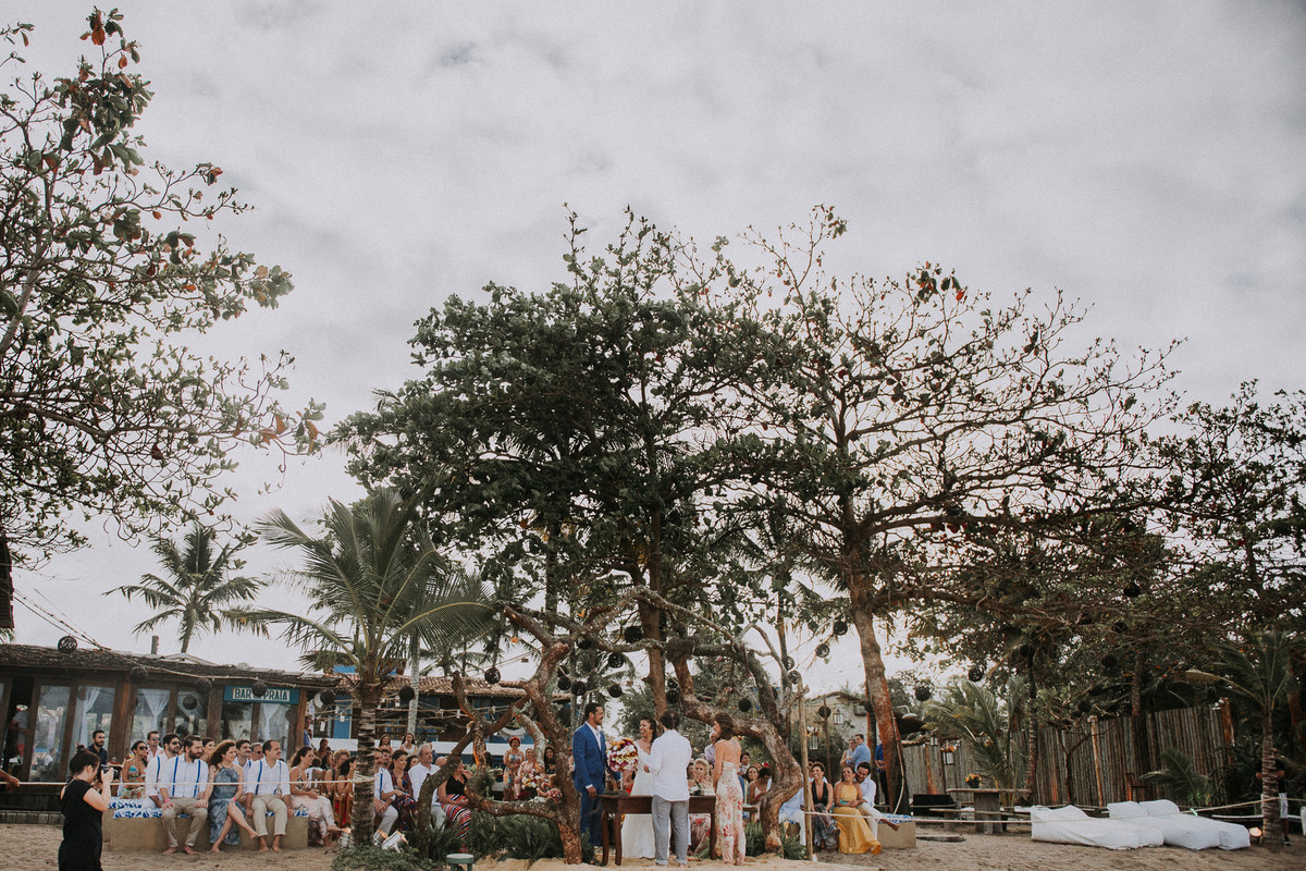 casamento em caraíva