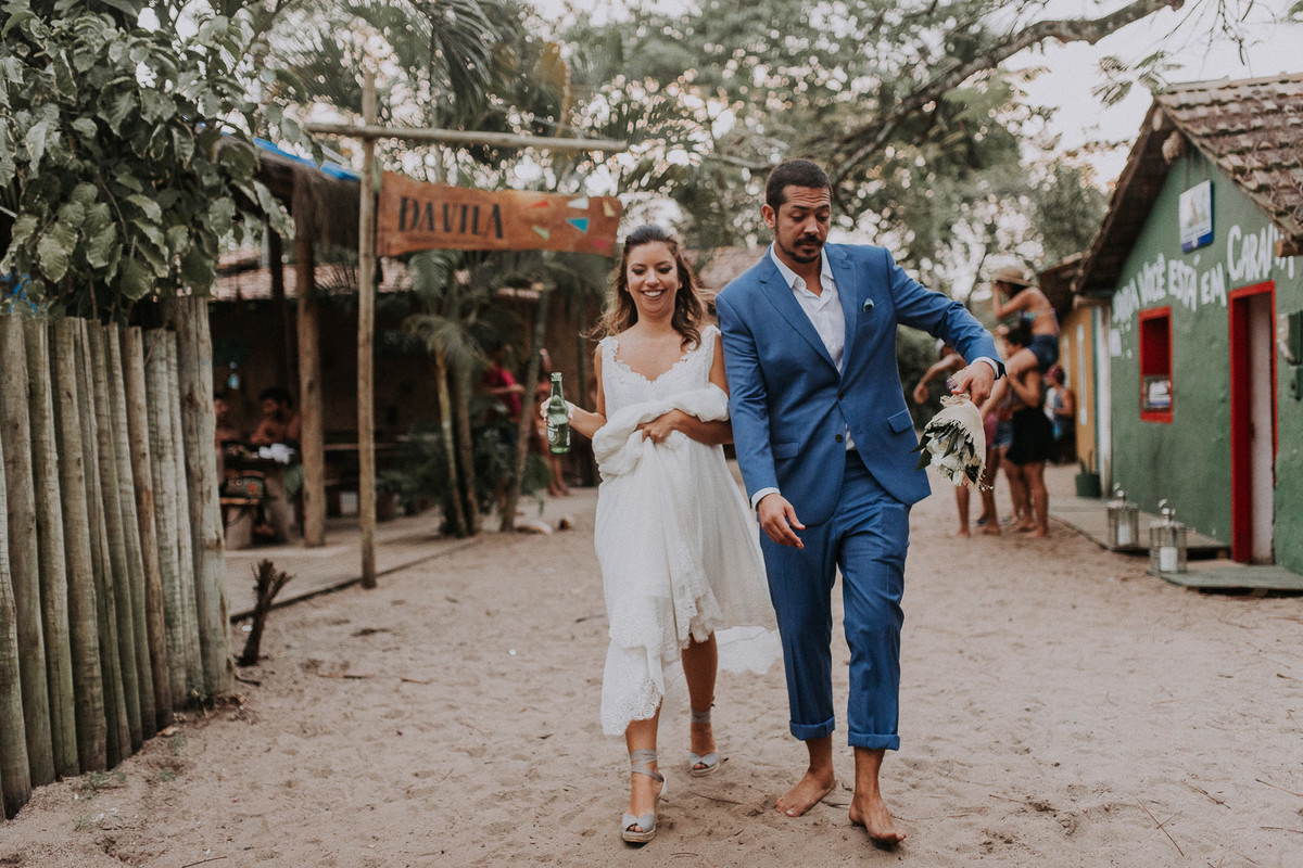 casamento em caraíva