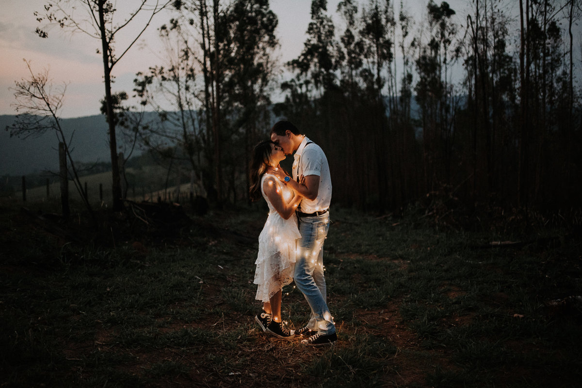 ensaio casal com fusca