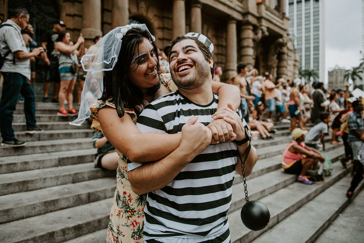 pre casamento no carnaval