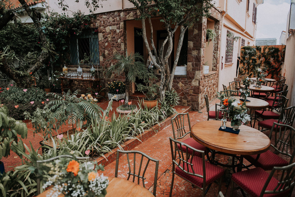 decoração mini wedding