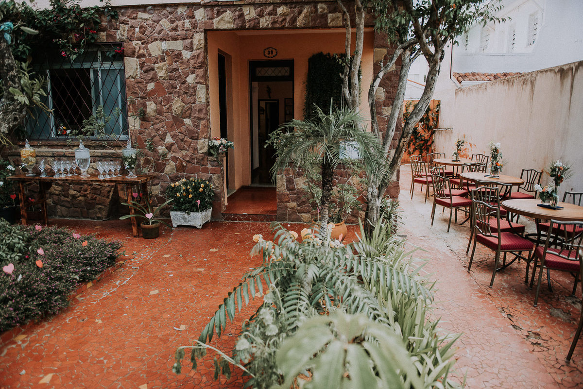 decoração mini wedding