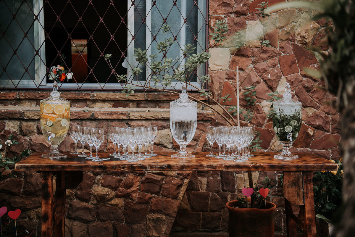 decoração mini wedding