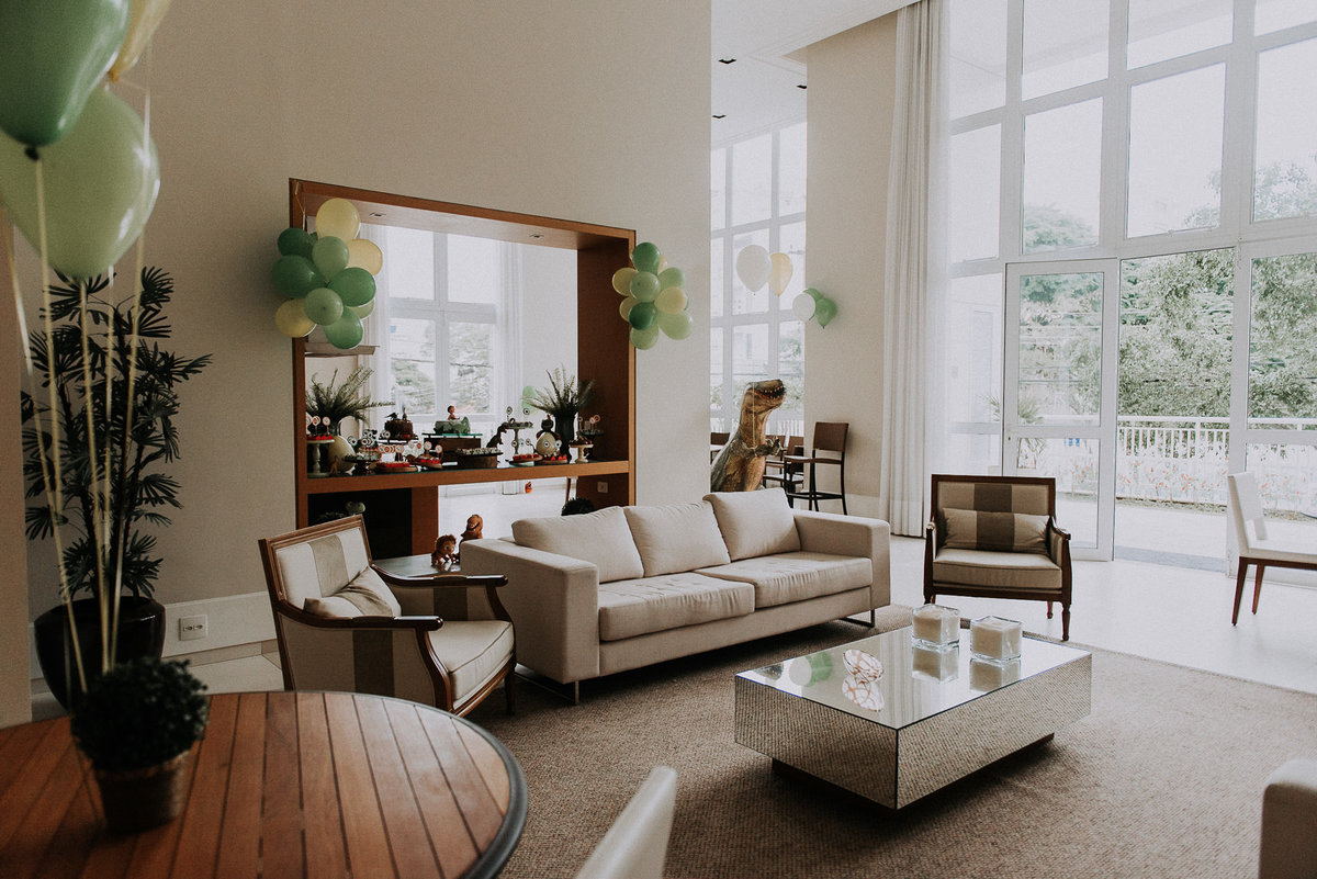 tema festa infantil dinossauros