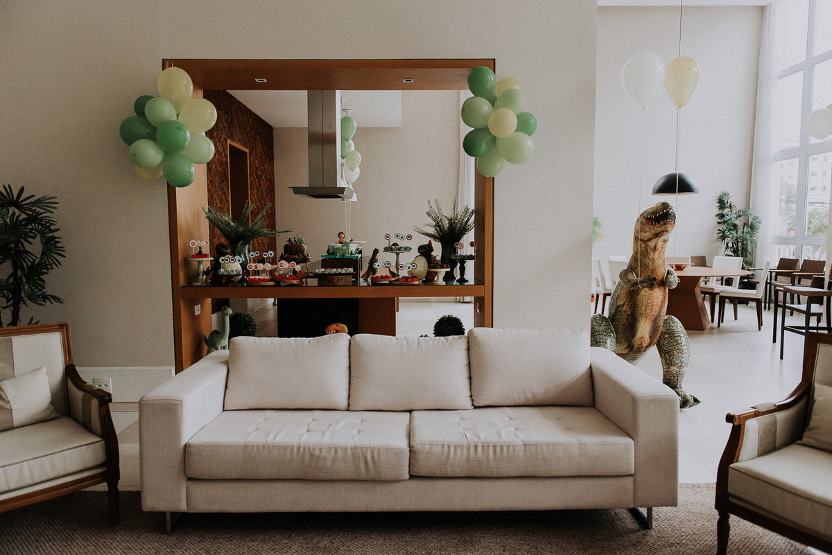 decoração dinossauro