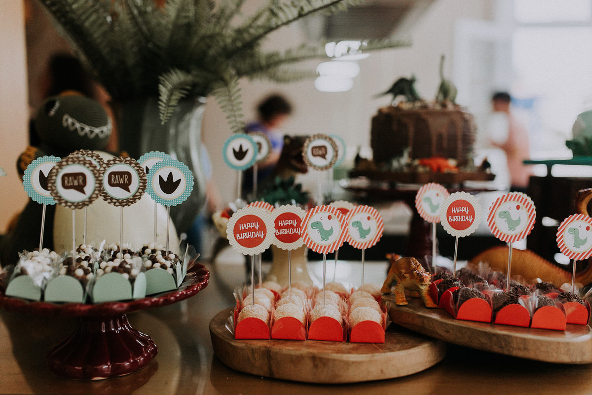 decoração dinossauro