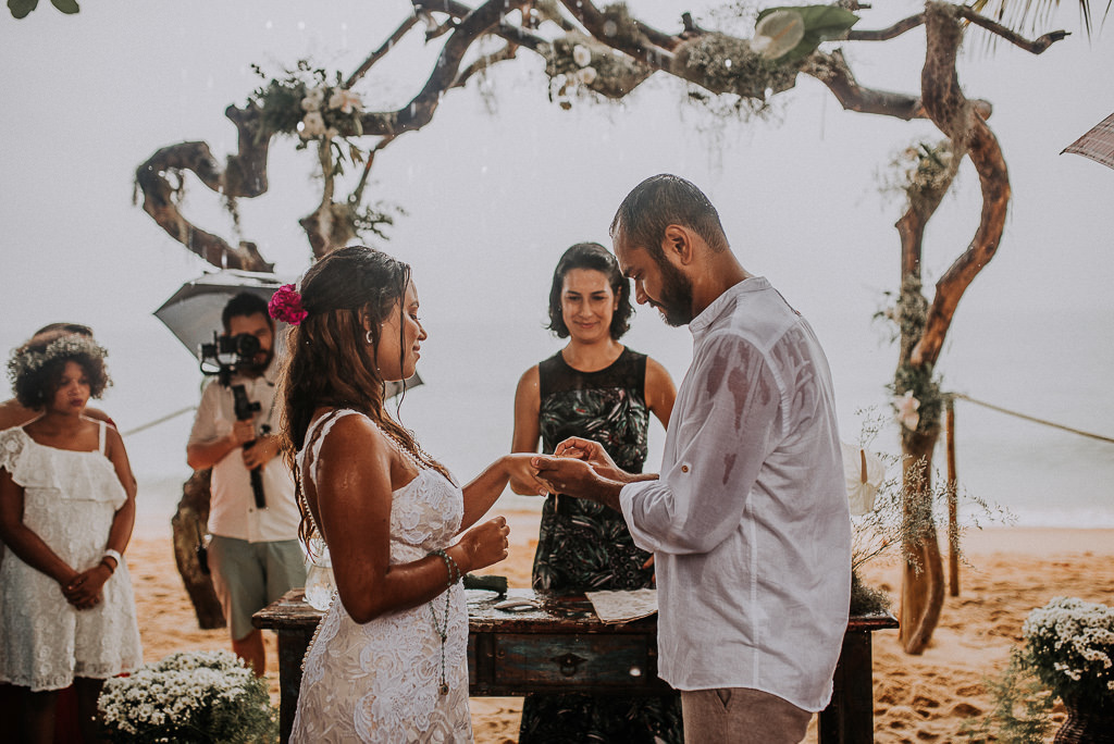 casamento em caraíva