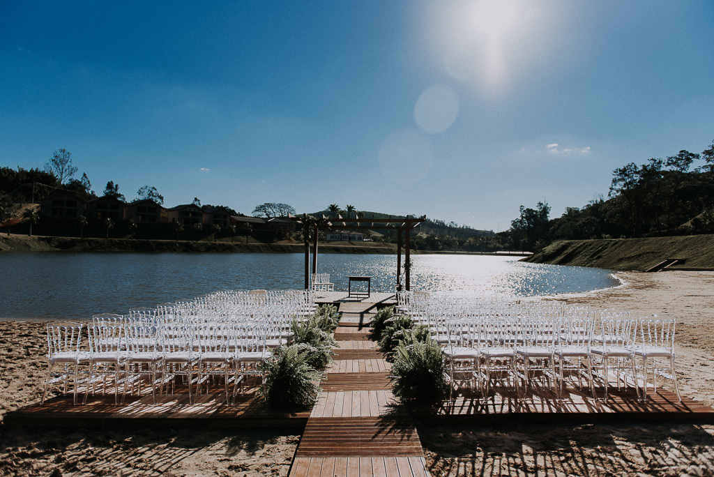 decoração cerimônia