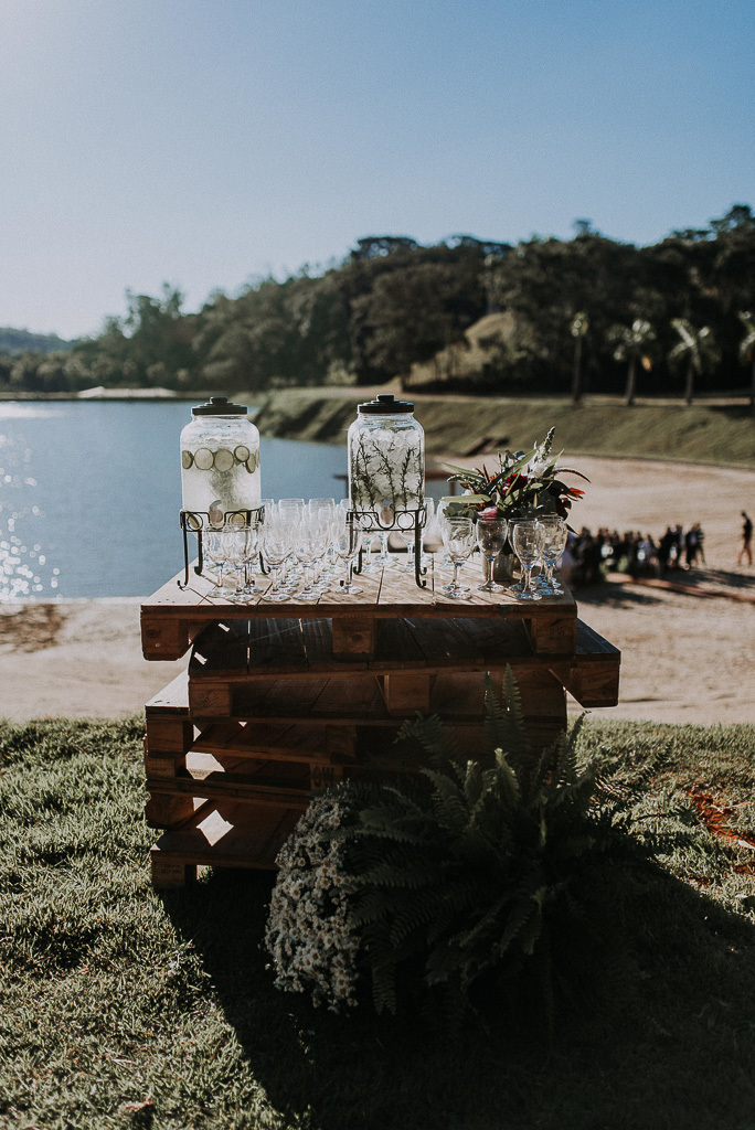 decoração cerimônia