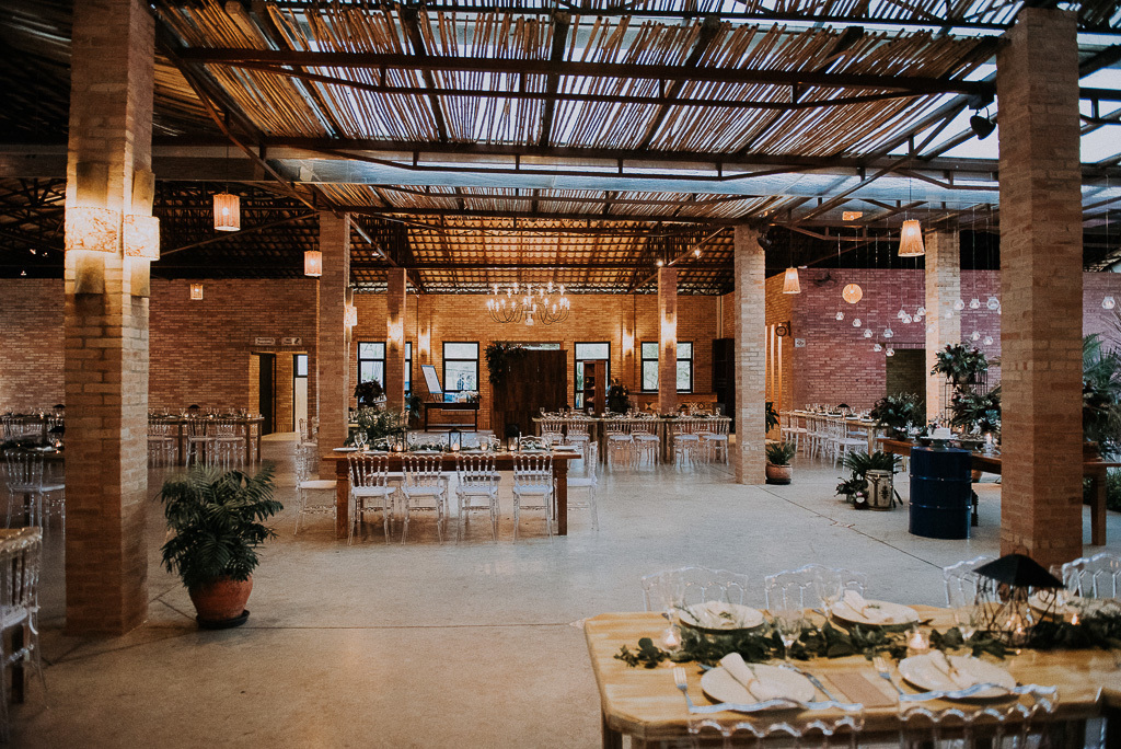 decoração do casamento