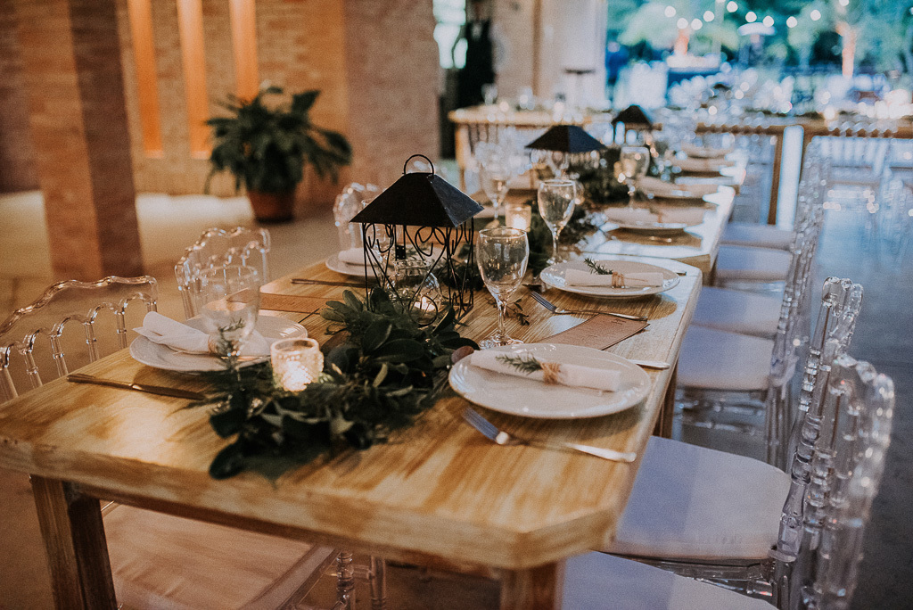 decoração do casamento