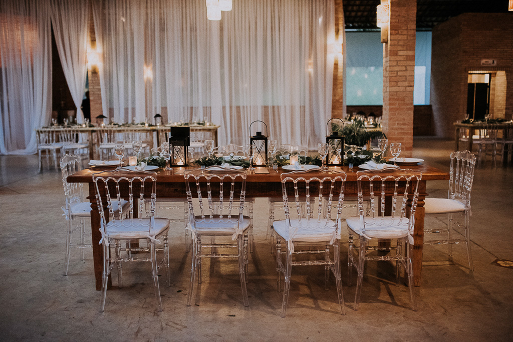 decoração do casamento