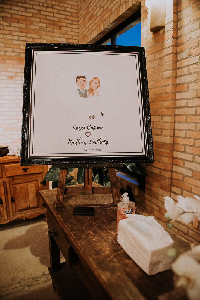 decoração recepção