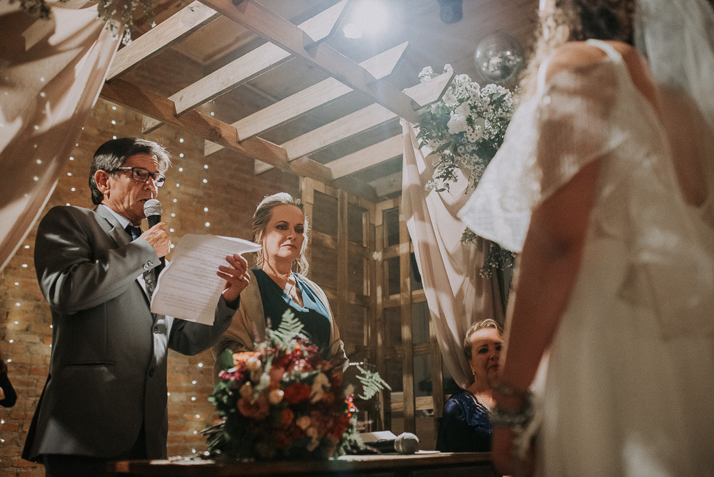 cerimônia de casamento