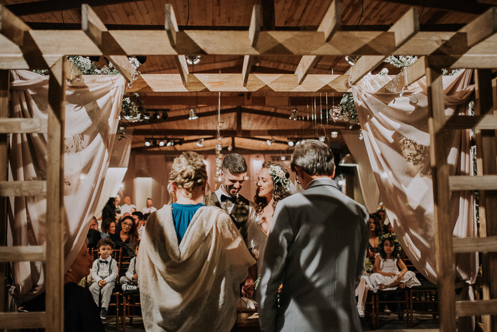 cerimônia de casamento