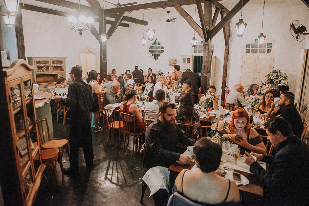 recepção do casamento