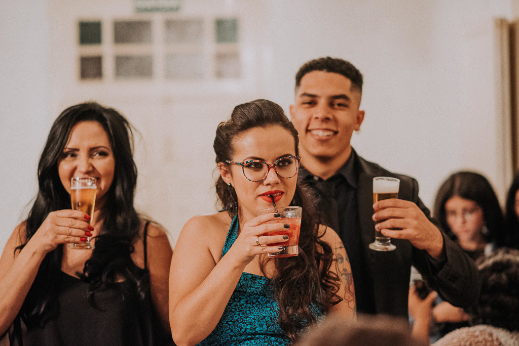 recepção do casamento