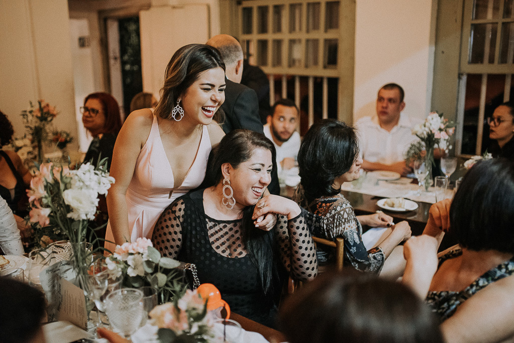 recepção do casamento