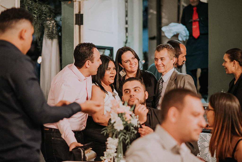 recepção do casamento