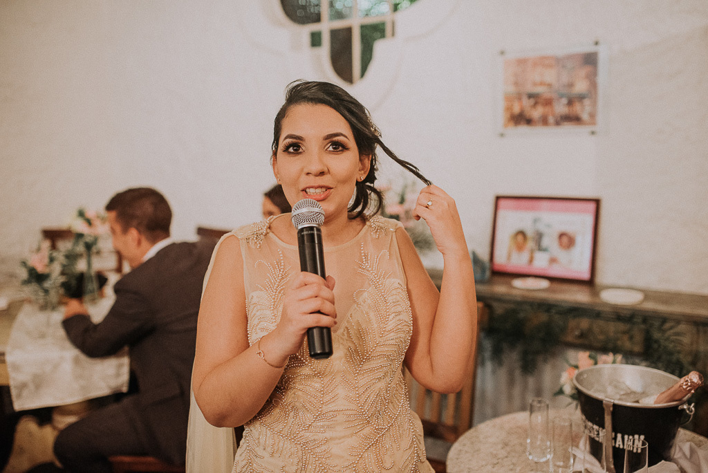 recepção do casamento