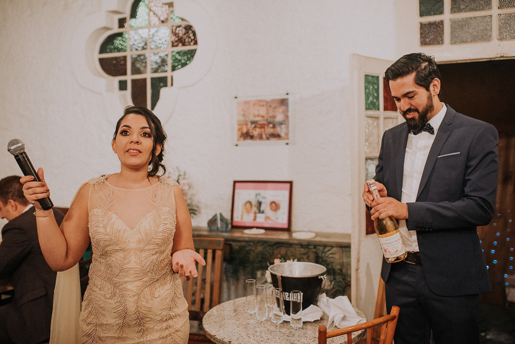 recepção do casamento