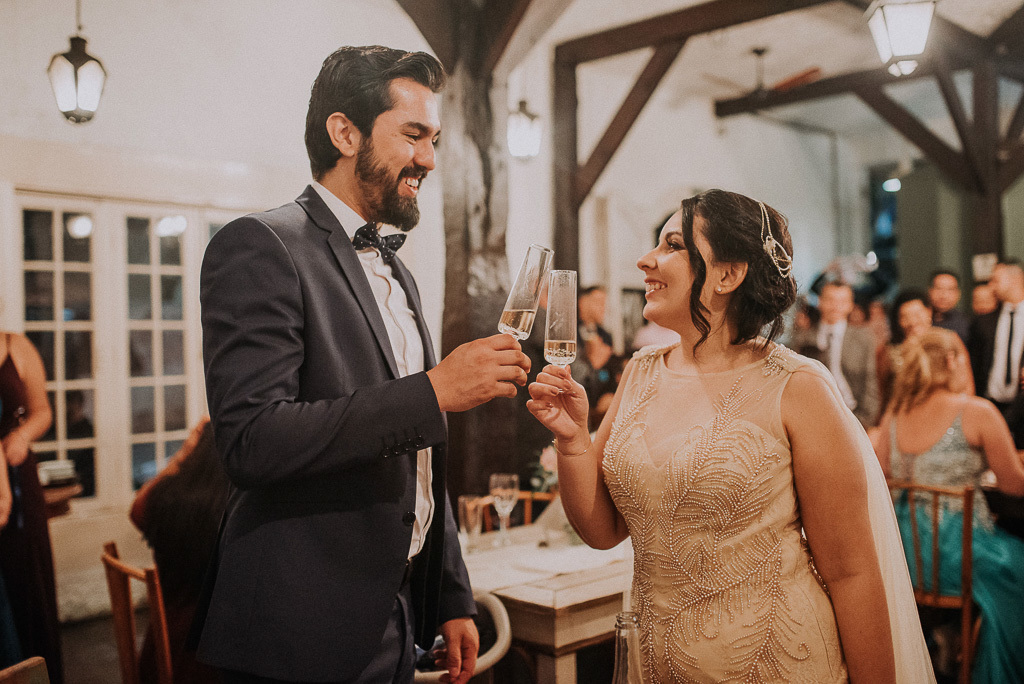 recepção do casamento