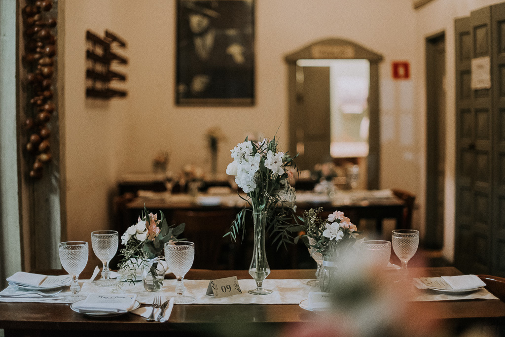 decoração do casamento