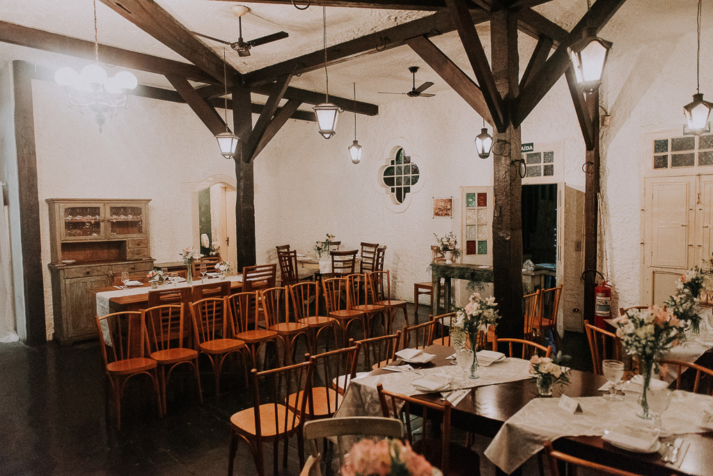 decoração do casamento