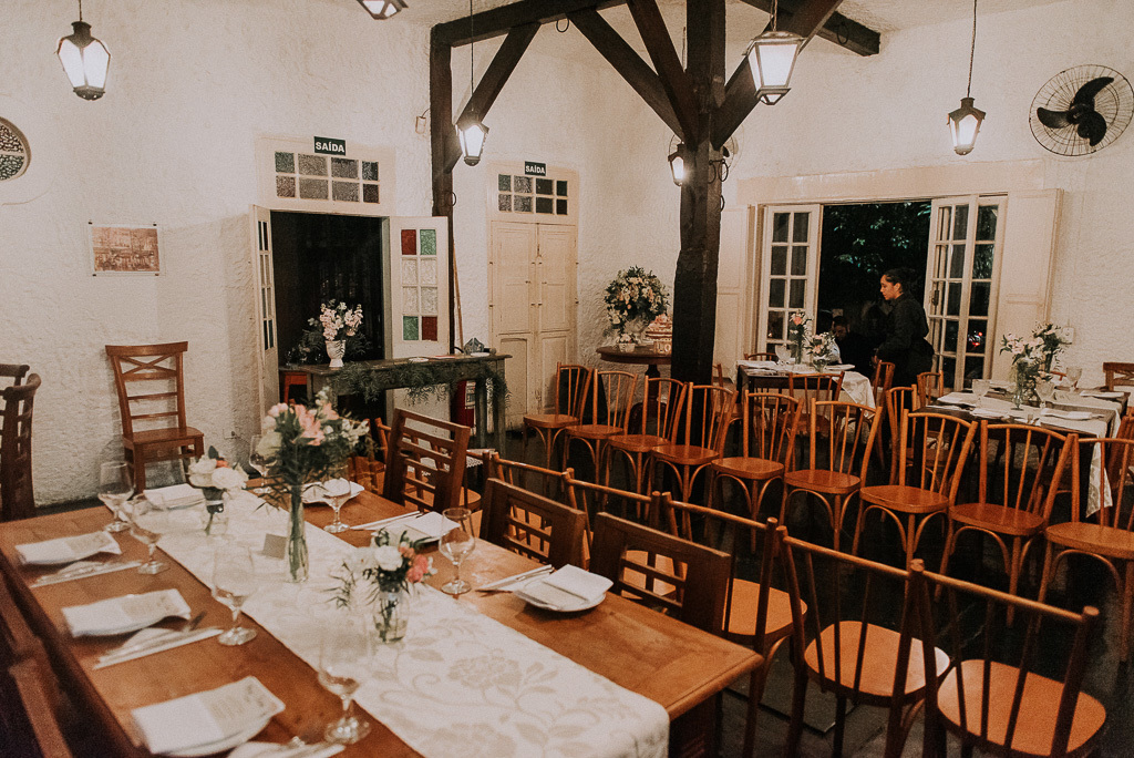 decoração do casamento