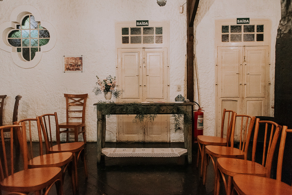 decoração do casamento