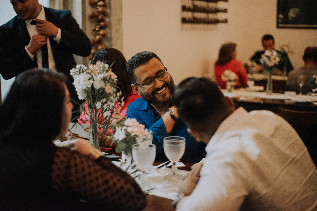 recepção do casamento