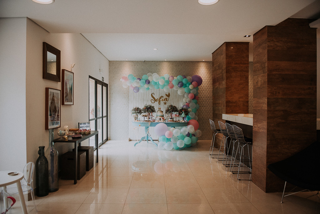 decoração pequena sereia