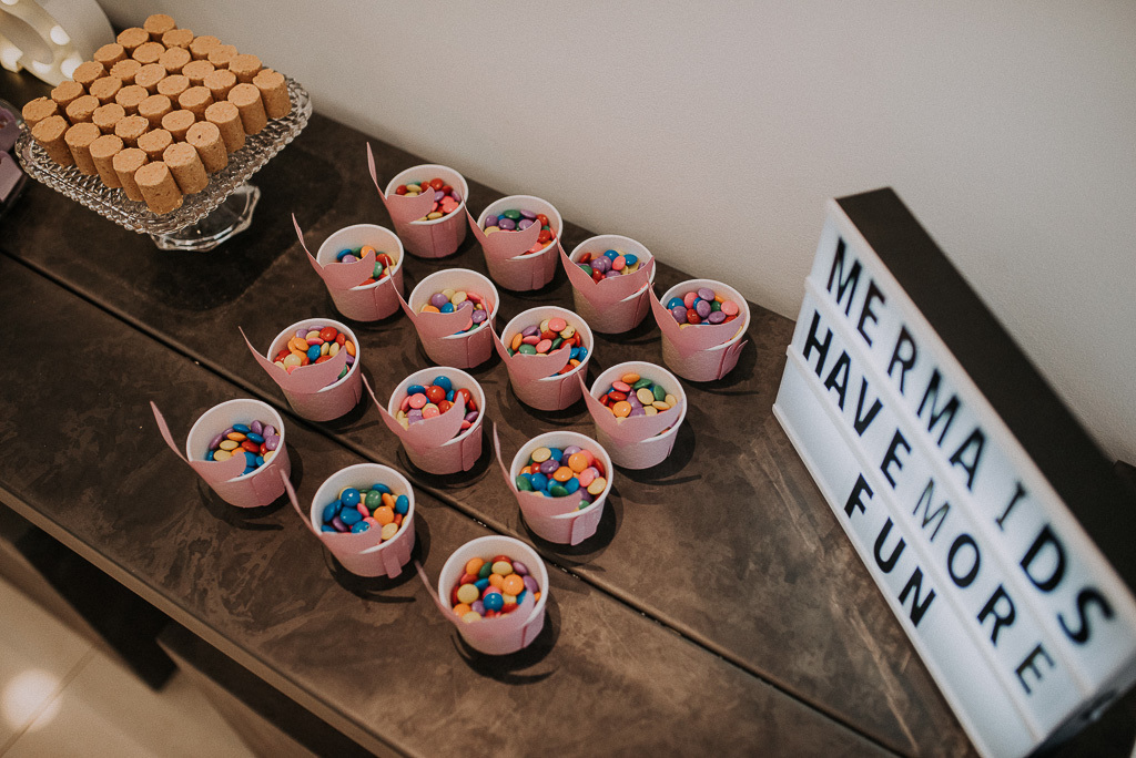 decoração pequena sereia