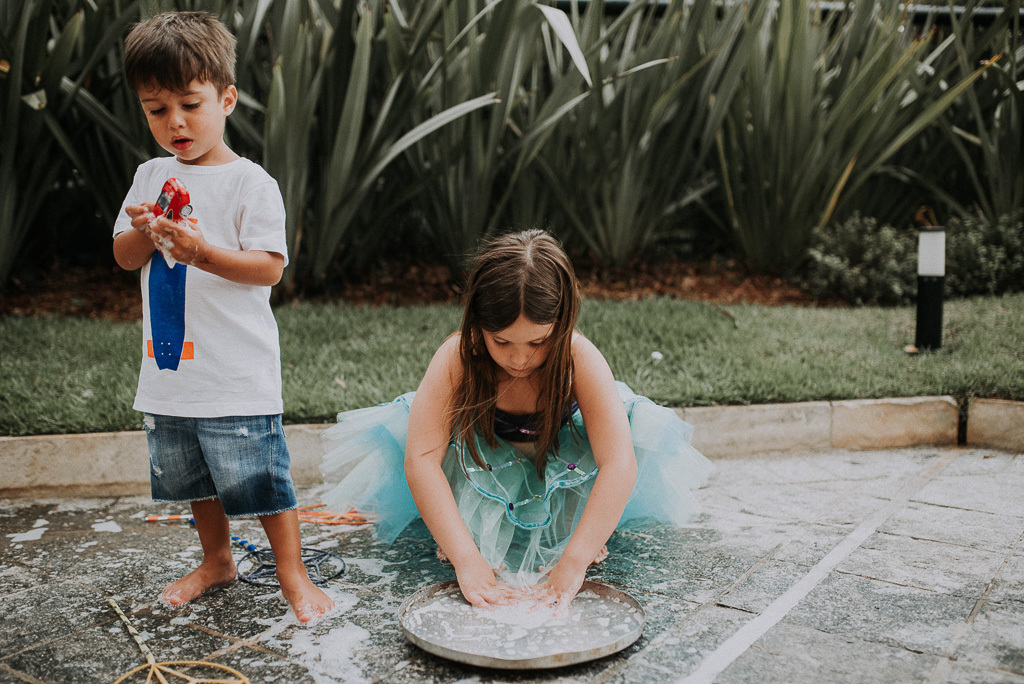 festa infantil pequena sereia