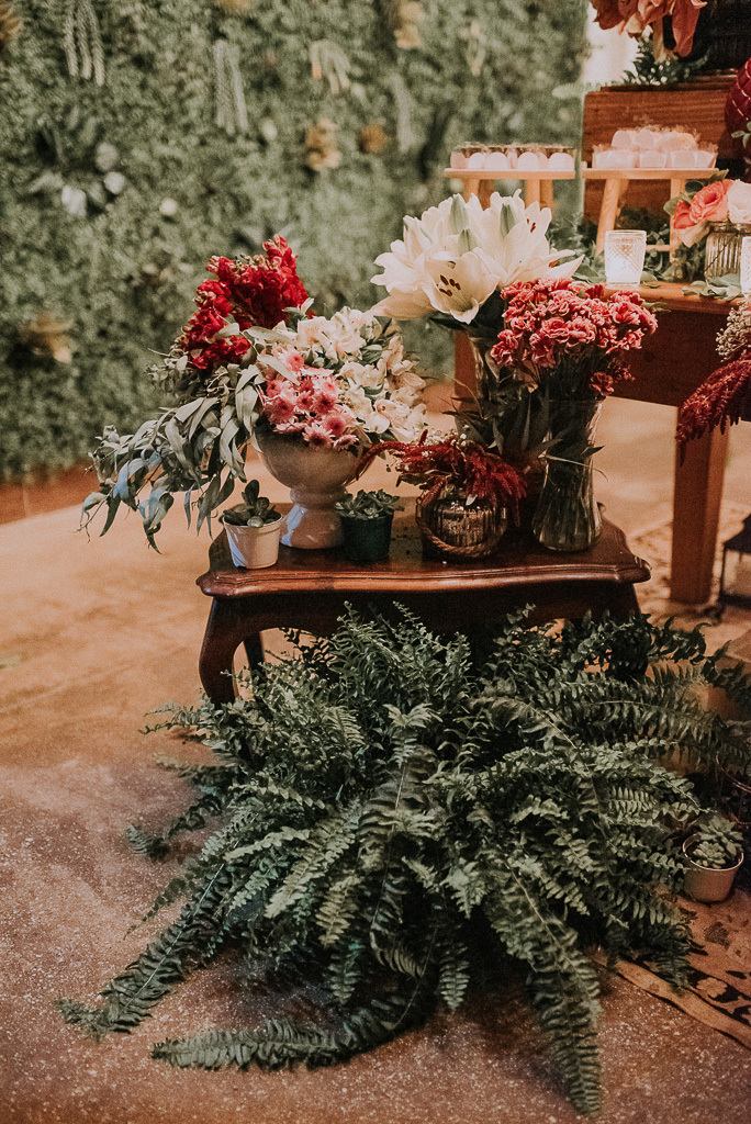 decoração rústica