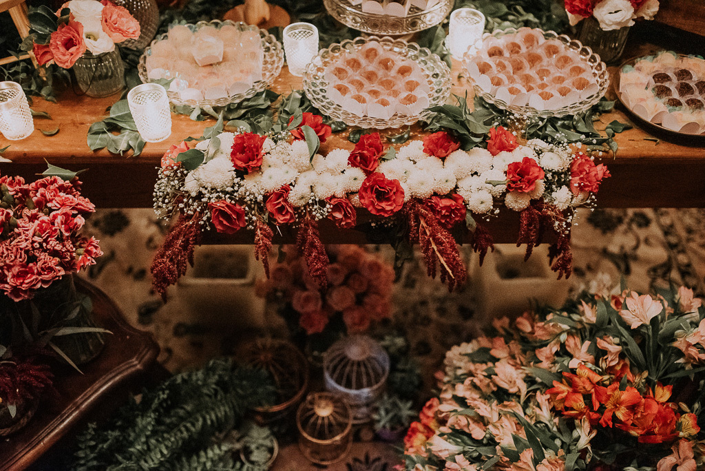 decoração rústica