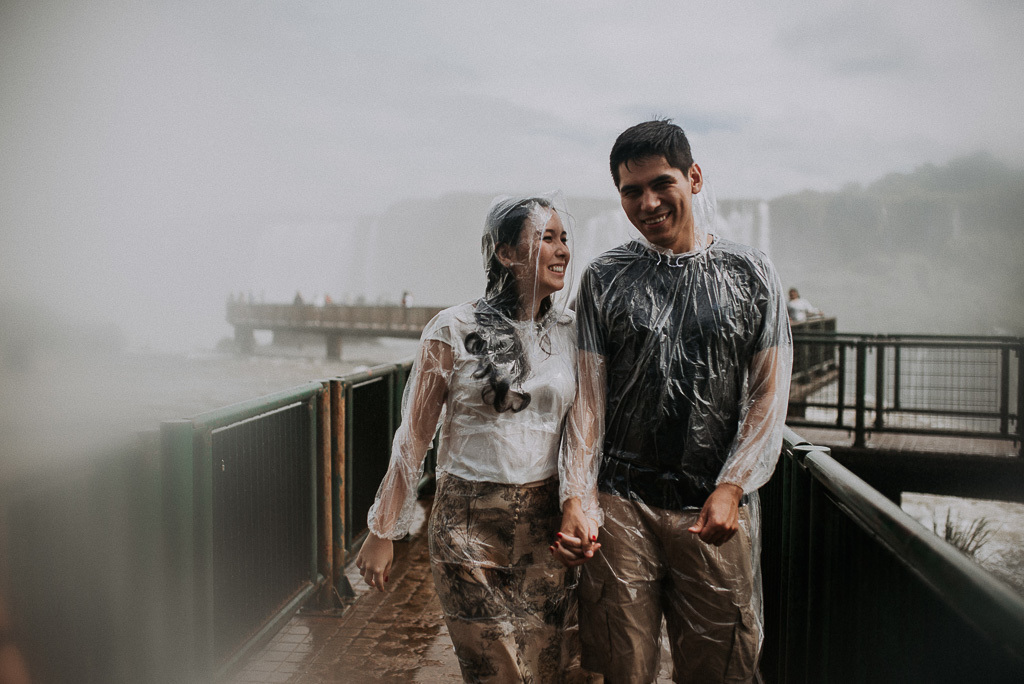 Ensaio nas Cataratas de Foz do Iguaçu