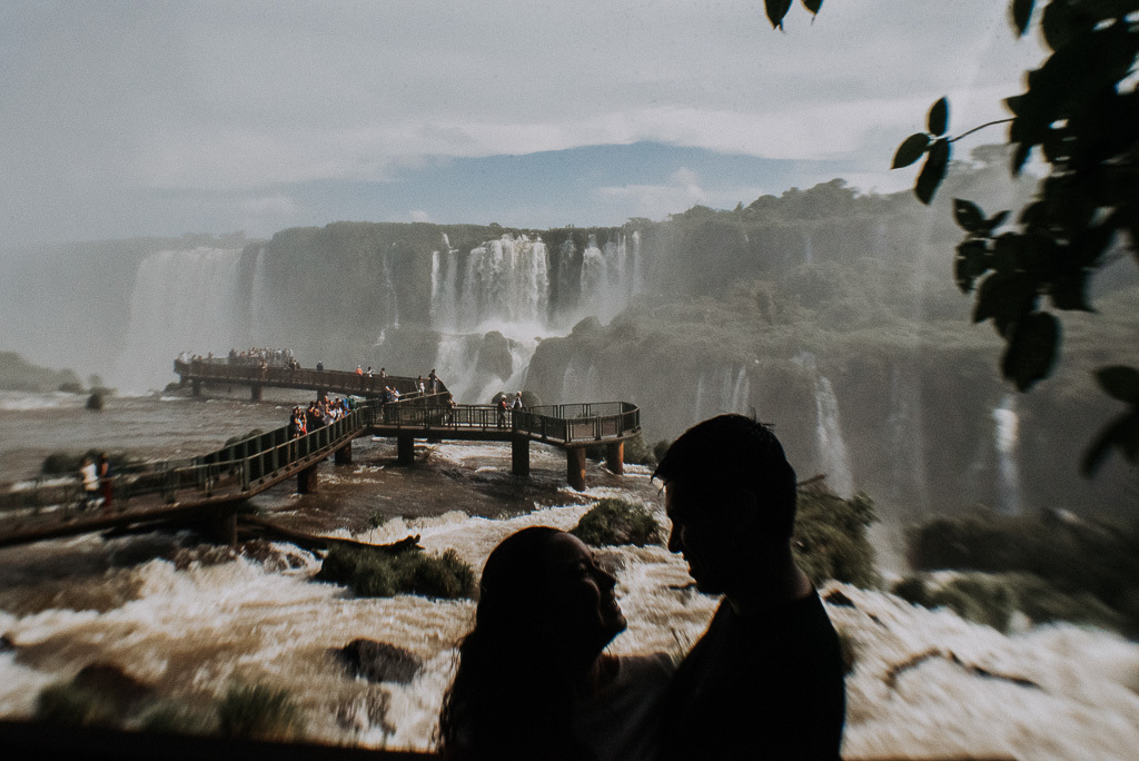 Ensaio pre casamento nas Cataratas de Foz do Iguaçu