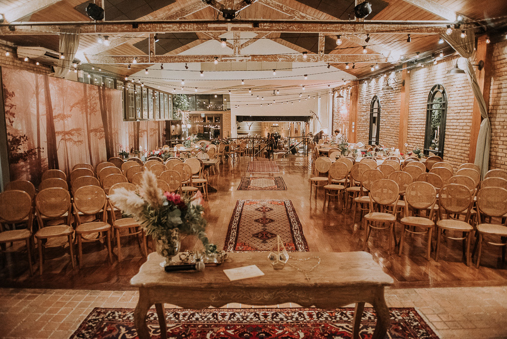 decoração rústica