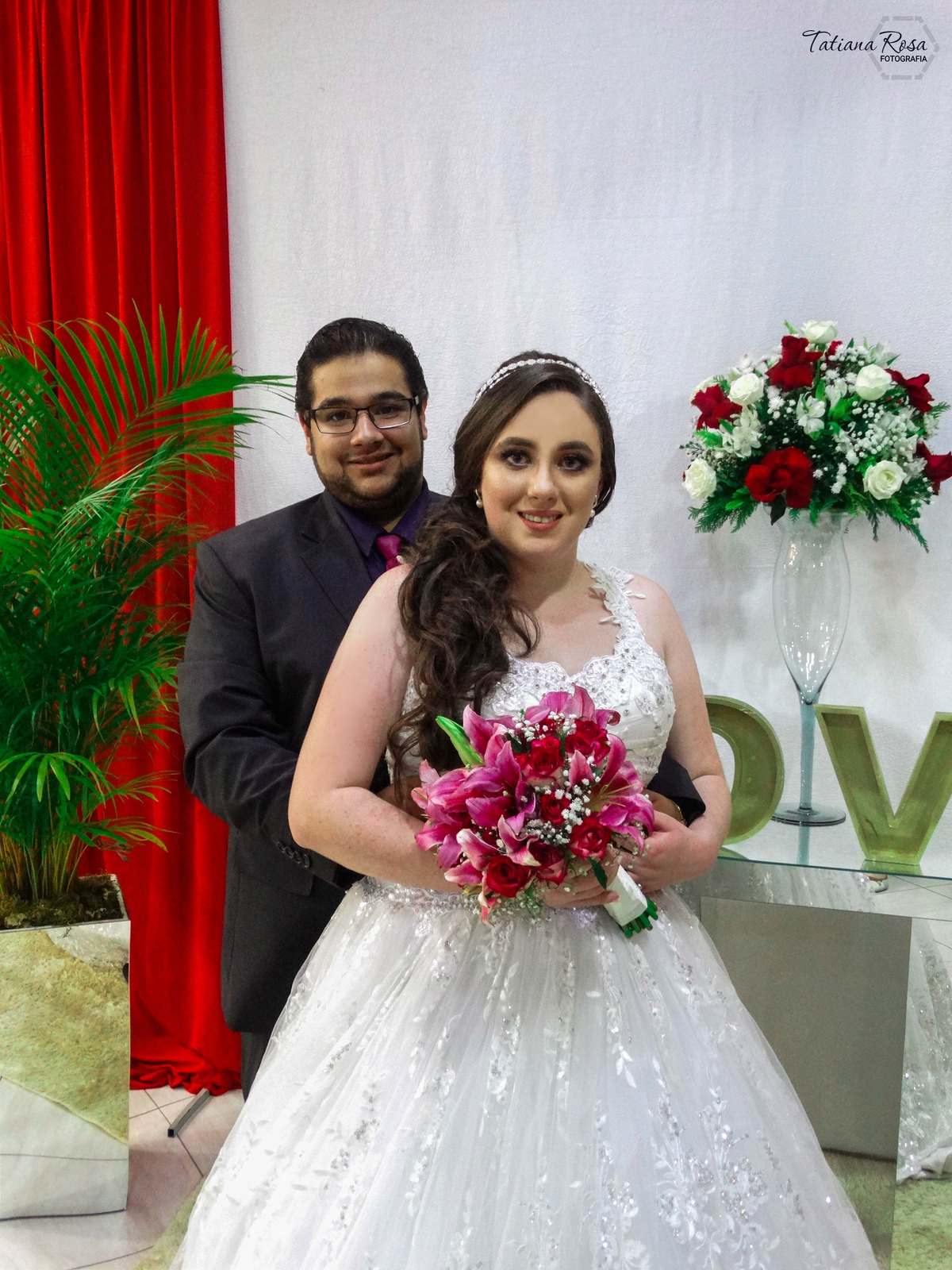 Foto realizada pós casamento.