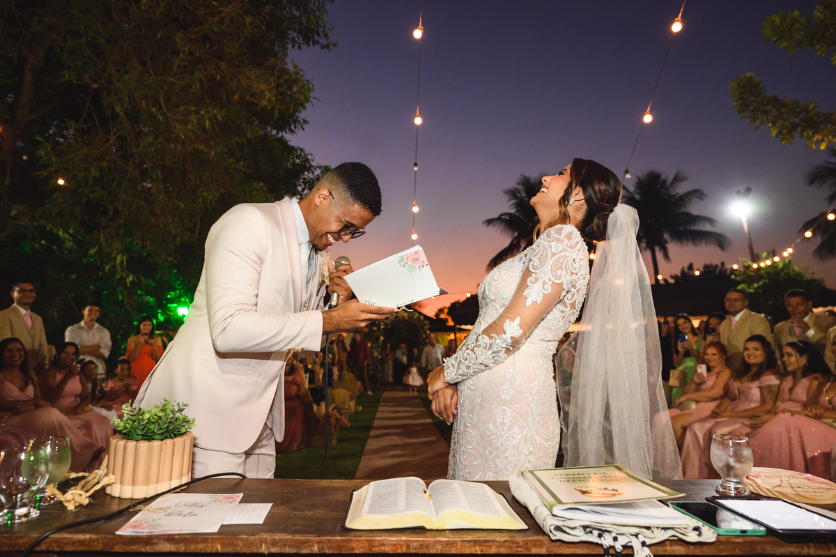 CERIMONIA DE CASAMENTO POR DO SOL