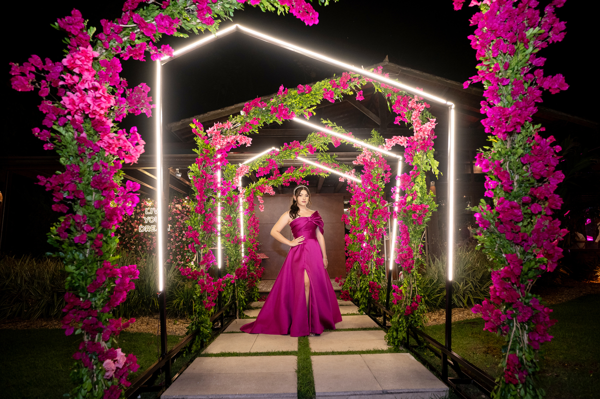 TUNEL DE LED PARA 15 ANOS